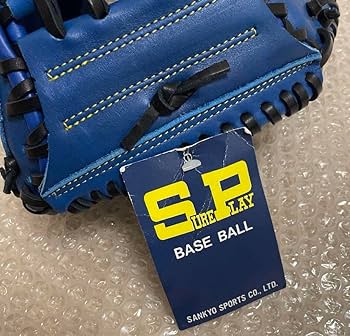 Amazon.co.jp: SP シュアプレイ 軟式キャッチャーミット ブルー 古田 Amazon.co.jp: SP シュアプレイ 軟式キャッチャーミット ブルー 古田