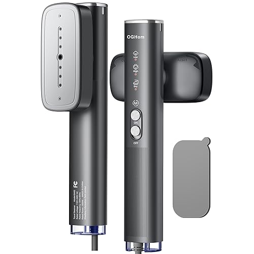 OGHom Steamer for Clothes, 110-240V Travel Steamer & Iron 2