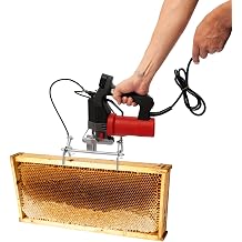 Electric Bee Shaker Beehive Shaking Machine Electric Bee Remover Honey Extractor Spinner Portable with Handheld Frame Complete Kit Beekeepers Beehive Frame