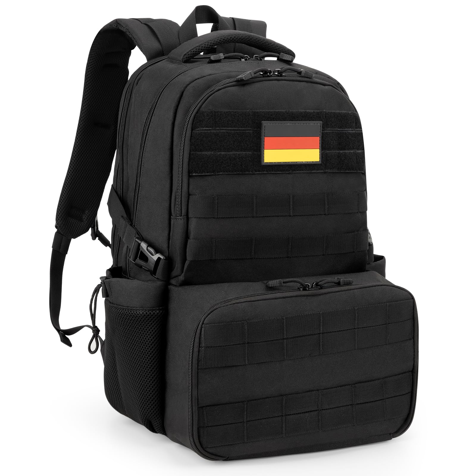 Zaino termico da uomo con contenitore per il pranzo da 6 litri: zaino da 40 l, con scomparto per computer portatile, borsa da lavoro con borsa termica per il pranzo, zaino per scuola, picnic