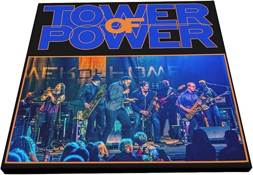 Miniatura 4 de OBLUE Póster artístico de Tower Singer of Power Band para decoración de pared para baño, dormitorio, hogar, oficina, sin marco, 12 x 12 pulgadas