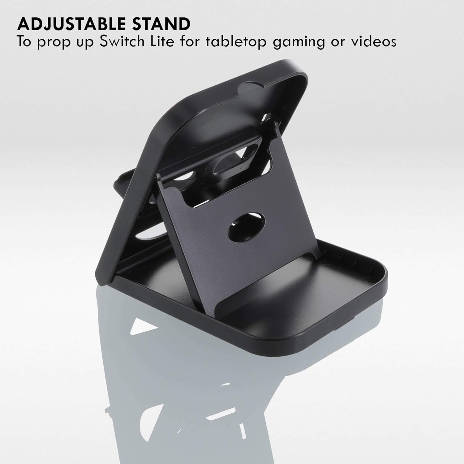 Best Cyber Monday 🔥 dreamGEAR Starter Kit Lite - Accessories Kit - Compatible with Nintendo Switch Lite - 8 In 1 Bundle - Carrying Case - Screen Protector - Ergonomic Grip Case - Earbud with Mic - Adjustable Stand - More