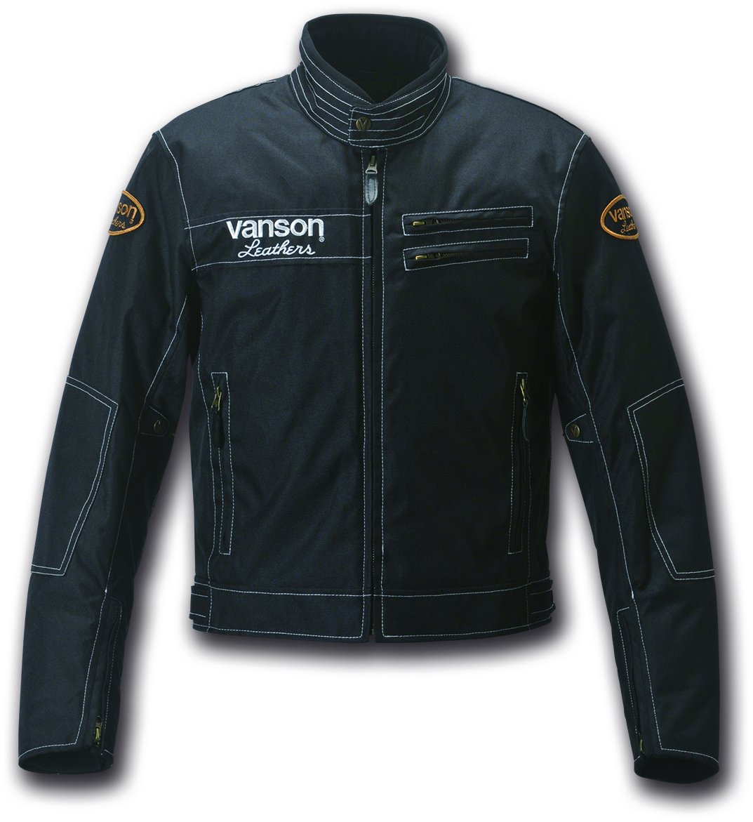 美品　XL vanson ライダーズジャケット VS14117W Amazon | ヴァンソンレザース(vanson leathers) ジャケット ナイロン