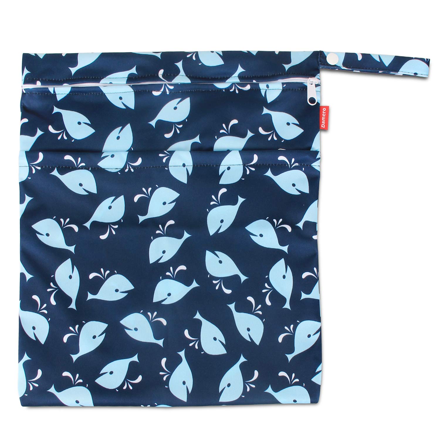 Damero 3 Piezas Bolsa Pañales Impermeable, Bolsa para la Ropa de Bebé y Cambio de Pañales