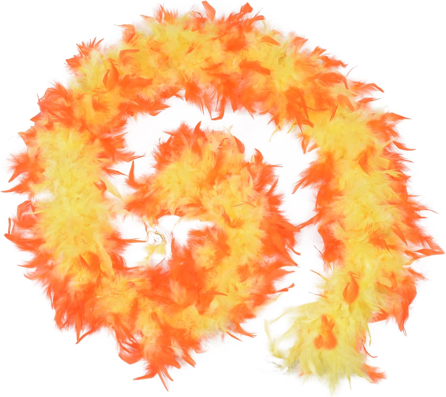Handy Lidy 60g 72" Long Light Weight Chandelle Feather Boa Women Adult Turkey Boas for Party Costume