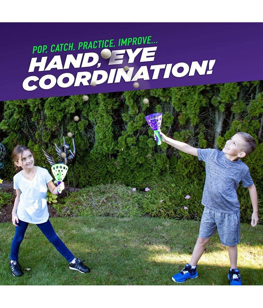 Click and Catch Twin Ball Launcher Game with 3 Balls — photo 7