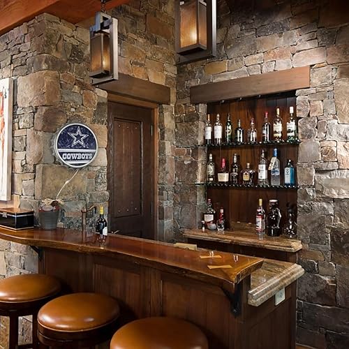 Vista 34 de Cartel de pared de Los Angeles Rams de 13 pulgadas con tapa de botella envejecida, edición limitada, de FOCO Rams, representa a la NFL y muestra tu