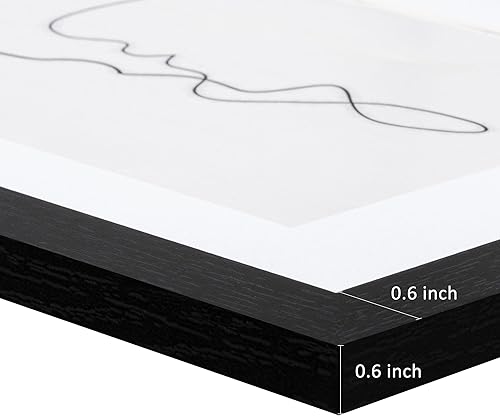 Vista 71 de eletecpro Juego de 10 marcos de fotos de 8 x 10 pulgadas, collage de fotos, decoración de pared, fotos de 5 x 7 con paspartú o de 8 x 10 pulgadas