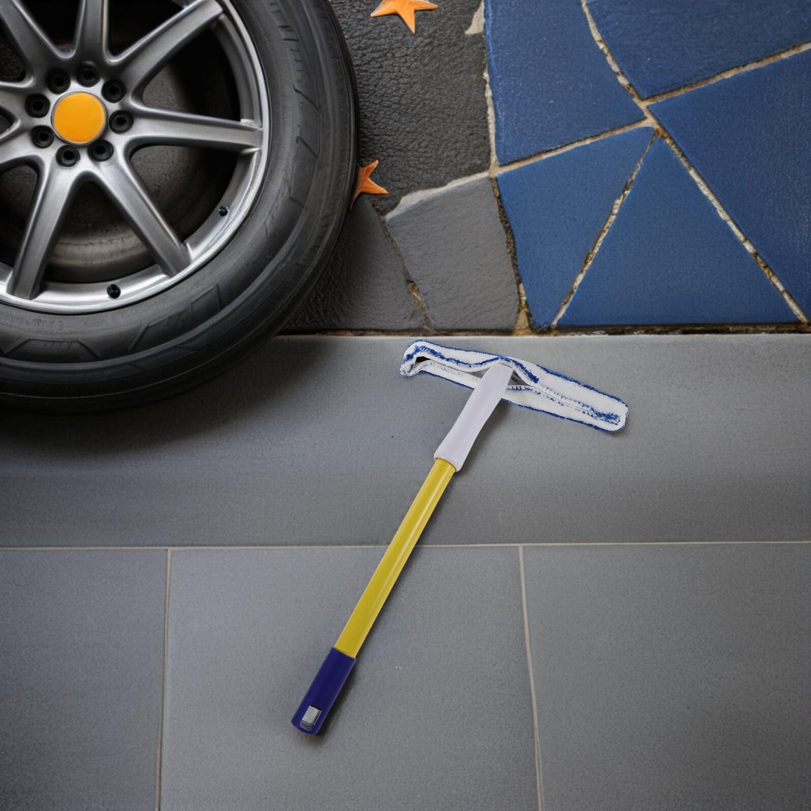 MAGICLULU 2pezzi Asciugamani in Microfibra per Auto Panni per Pulizia Auto Raschietto per Vetri Kit per Cura degli Interni del Veicolo Asciugamani per Asciugatura per Lavaggio Pulizia