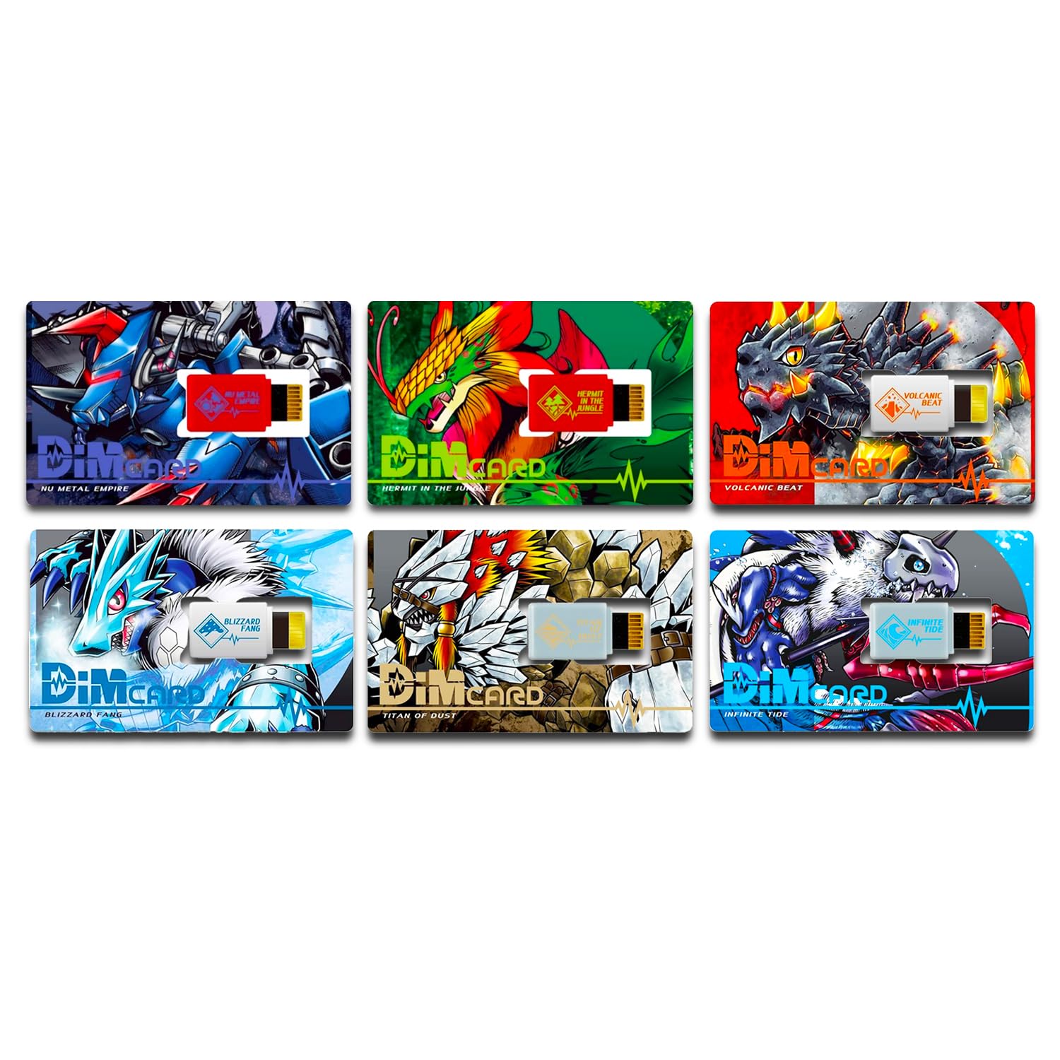 Digimon Dim Card Pack - Bundle with Vital Hero Cards Including