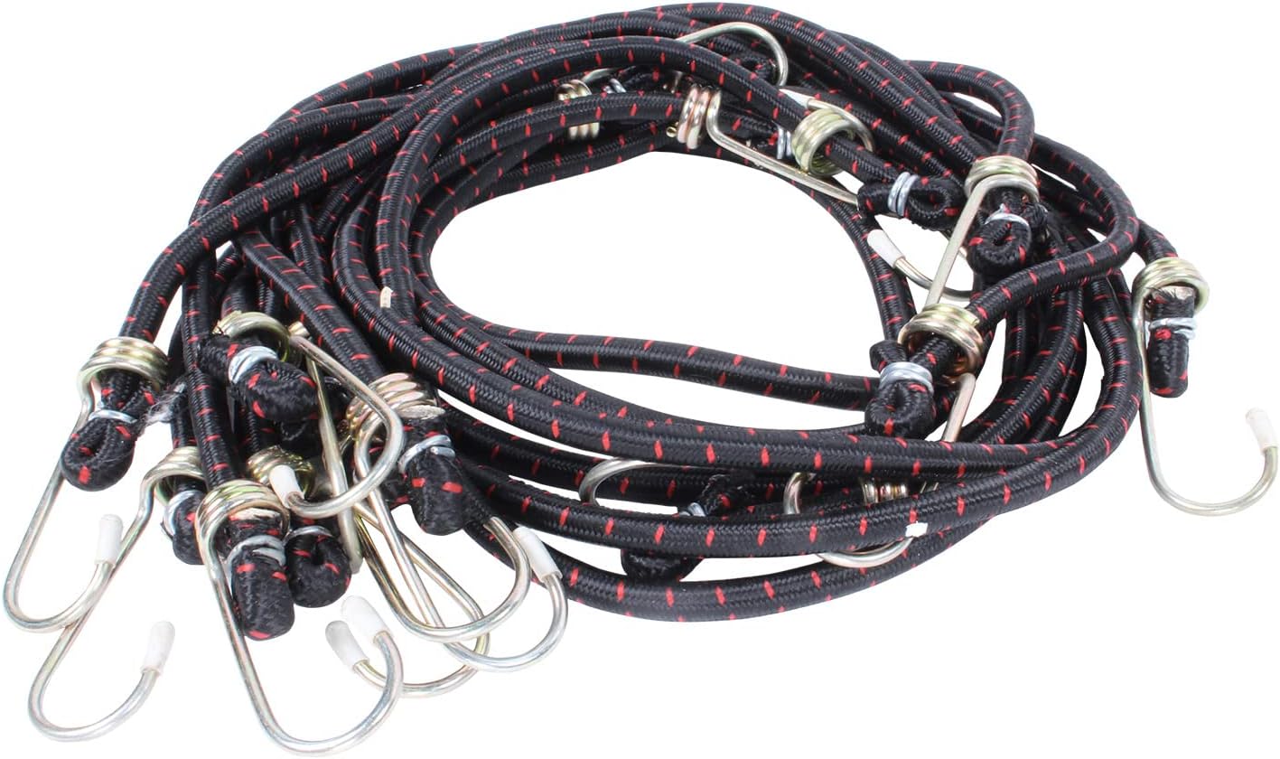 Set 30 Pzs Cordones Elástico Con Gancho Metal Bungees Cuerda | Envío Gratis - Foto 5