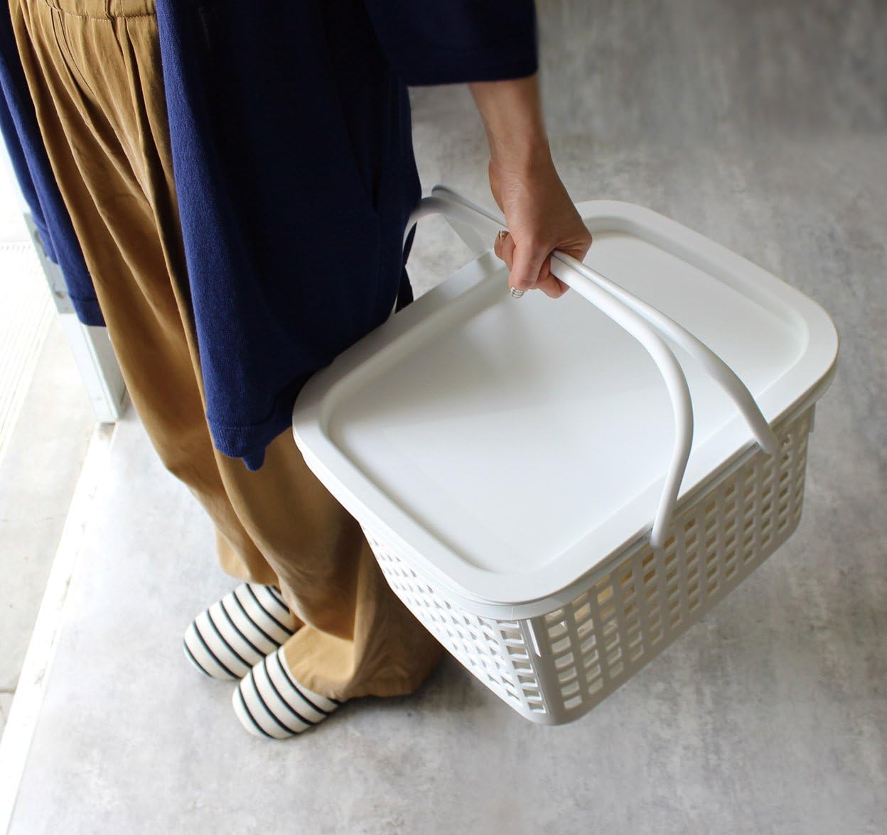 Cestino Basket & coverchio