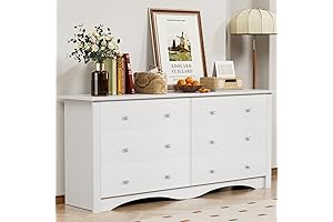 Shahoo 6 Drawer Dresser: Ample Storage and Modern Elegance