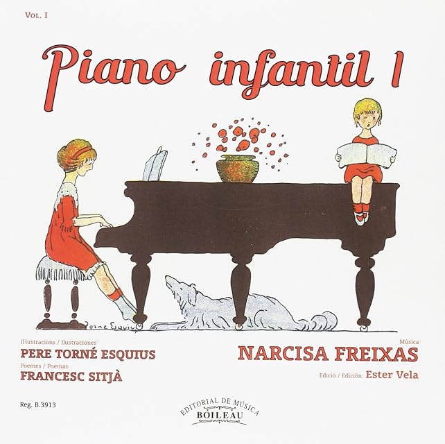 Portada de Piano infantil 1 - B.3913