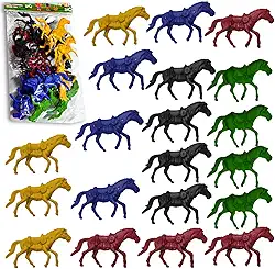 Cavalo De Brinquedo Miniatura Animal Fazenda Cowboy Faroeste