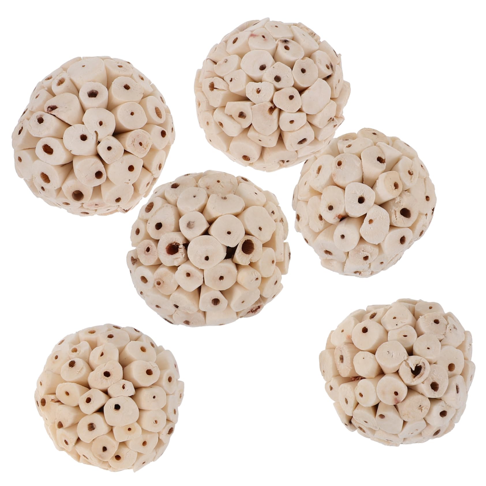 Beaupretty 30pièces Jouets à Mordre pour Oiseaux Accessoires De Mastication pour Perroquets Perruches Et Rongeurs