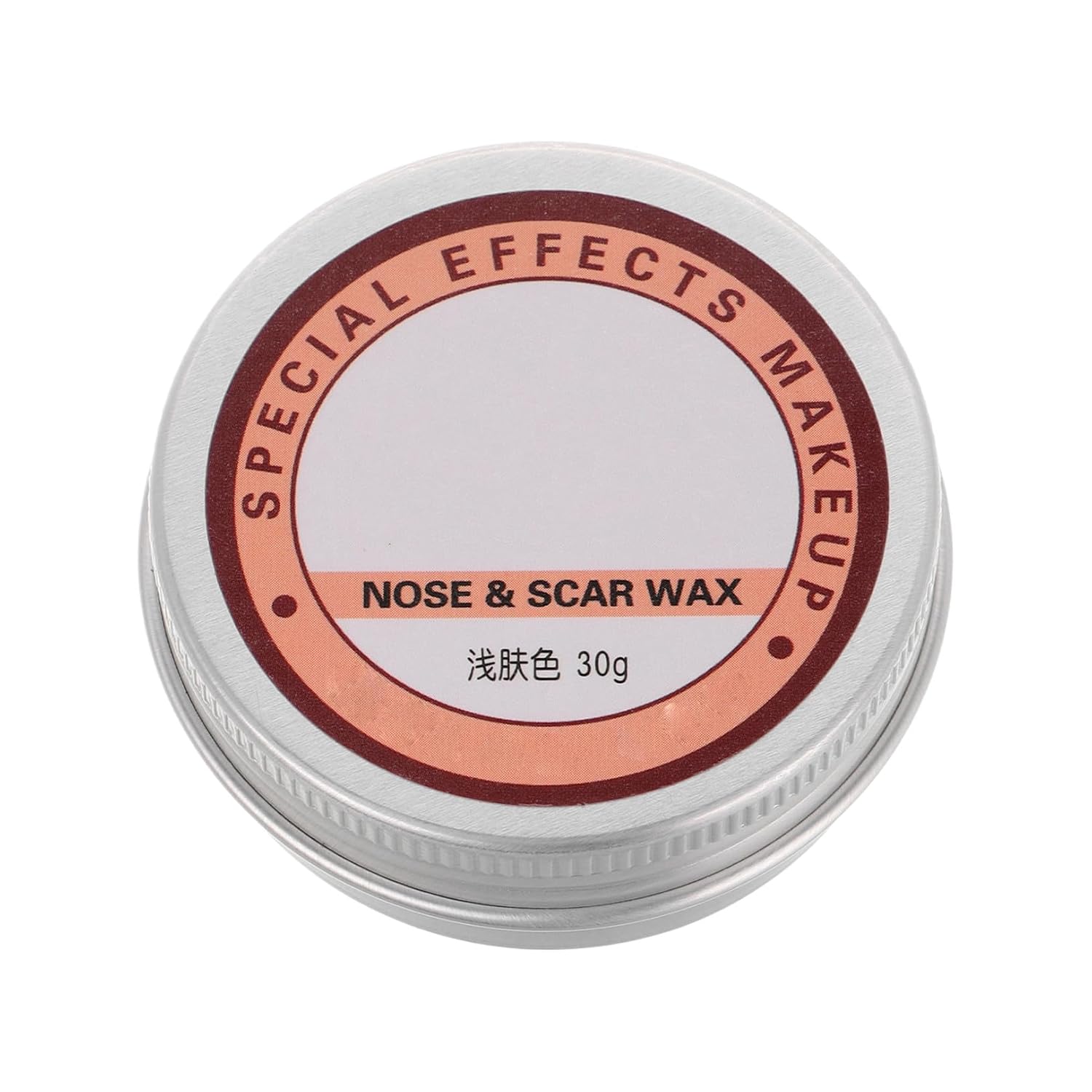 Scar Wax for Face and Body Fake Wound Modeling Makeup Wax 30g Light Skin Tone for Halloween Cosplay Stage Special Effects