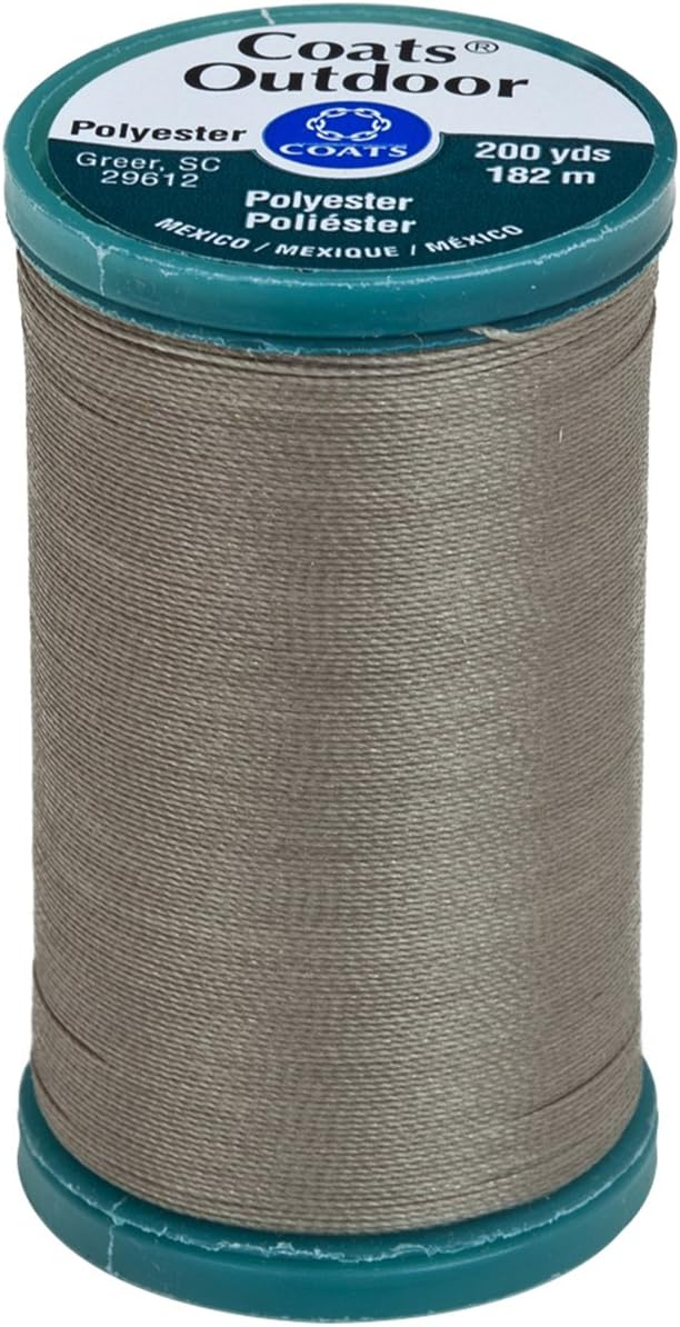 Coats 108553 Outdoor Living Thread 200yd, Steel