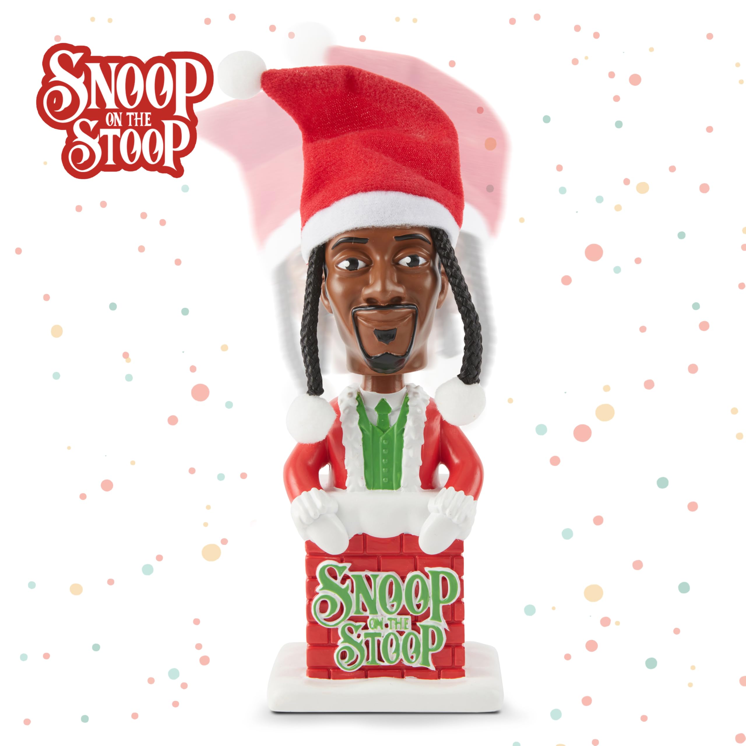 Amazon.com: Snoop Dogg Snoop on The Stoop Bobble Head - Christmas