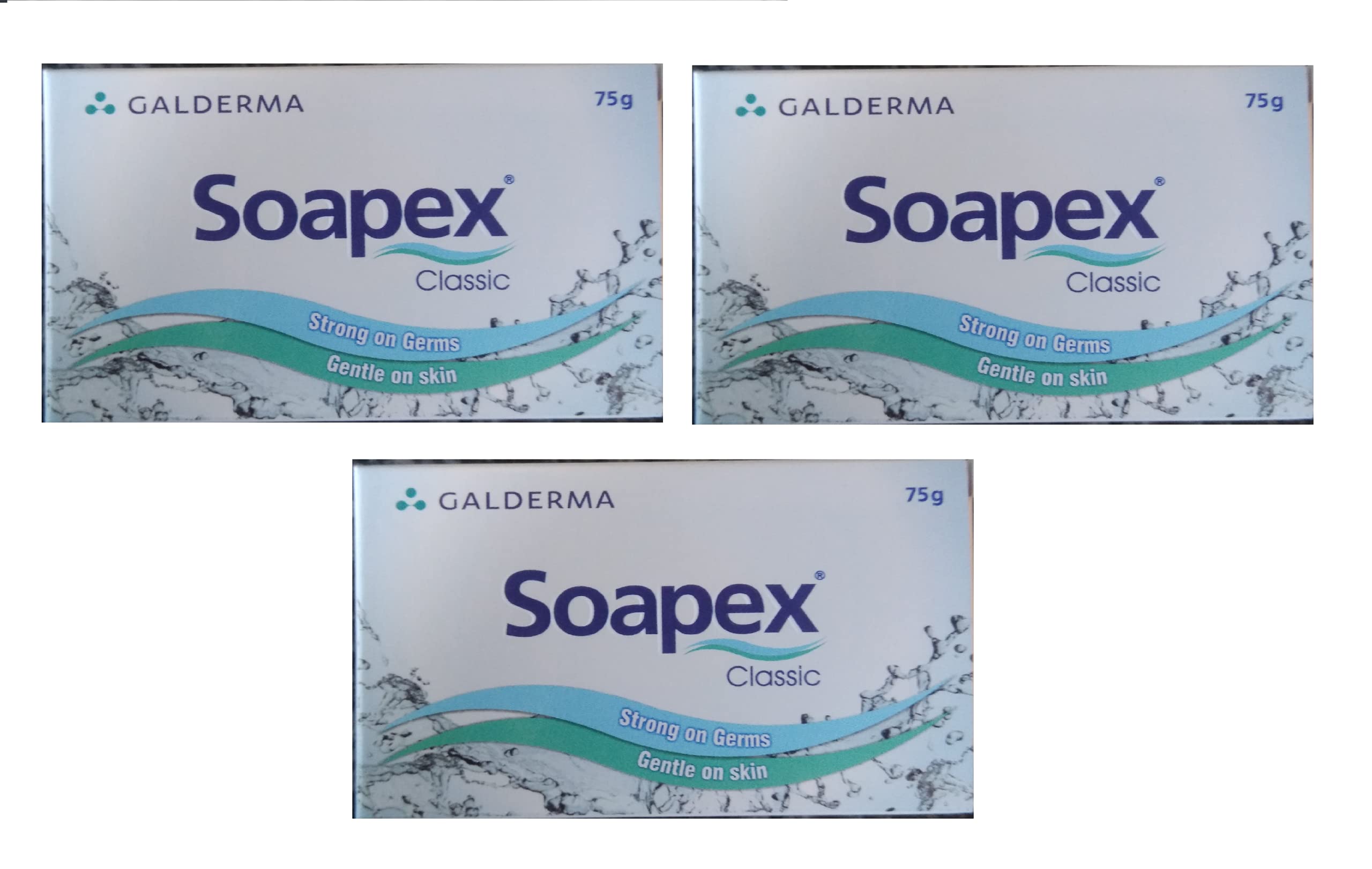 OPERIO Soapex Classic Soap 75Gm (Pack of 3 * 75gm)