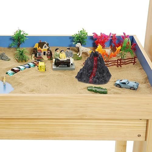 Miniatura 4 de Toyvian 10pcs Volcán Juguete Volcán Kit Volcán Juguete Fiesta Cumpleaños Suministros Volcánica Erupción Modelo