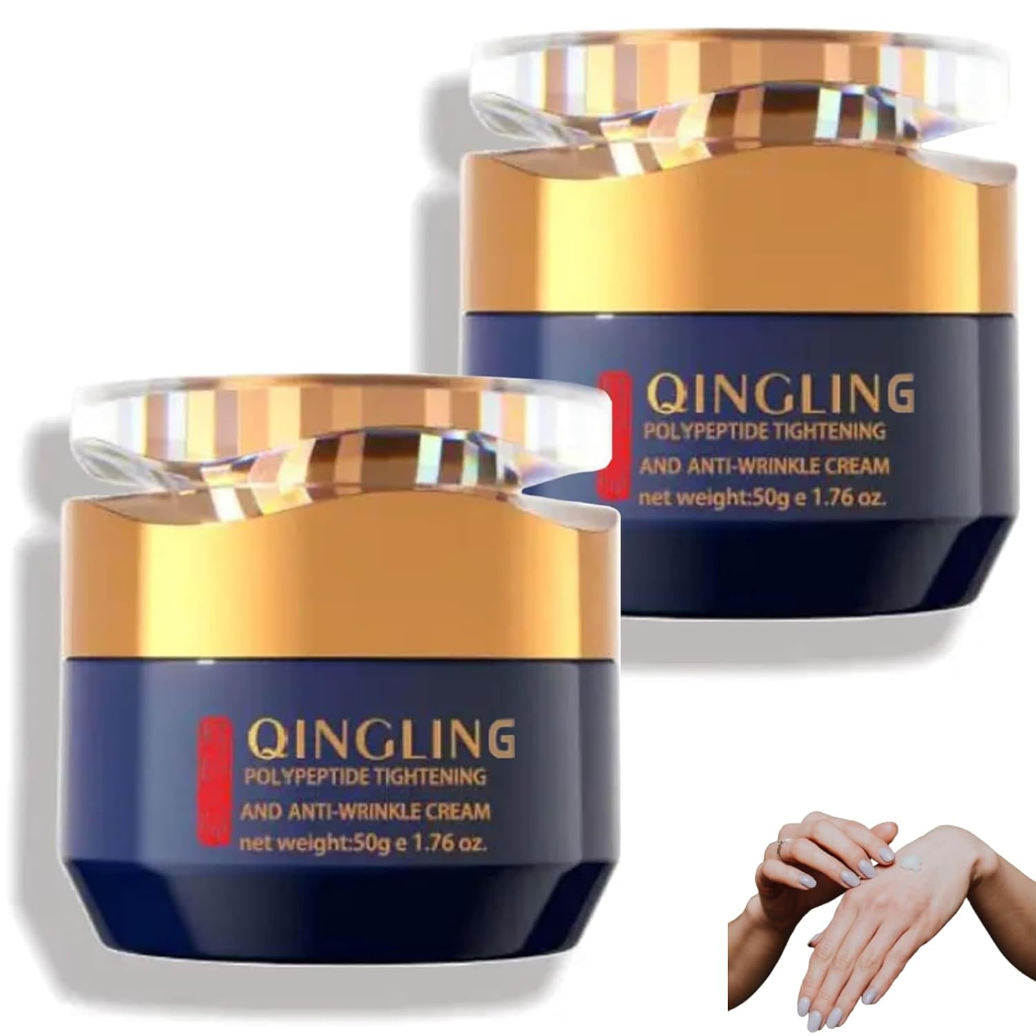 Qingling Polypeptide Face Cream - Hydrating Moisturizer
