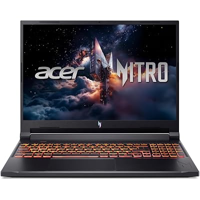 Acer Nitro V Gaming Laptop | Intel Core 7 Processor 240H | NVIDIA GeForce RTX 5050 Laptop GPU | 16" WUXGA IPS 180Hz Display | 16GB DDR5 | 1TB Gen 4 SSD | Wi-Fi 6 | Backlit KB | ANV16-72-73EW