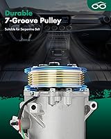 Vista 5 de Compresor de aire SCITOO Compatible con Acura TSX 2.4L 2009 2010 2011 2012 2013 2014 CO 11313C