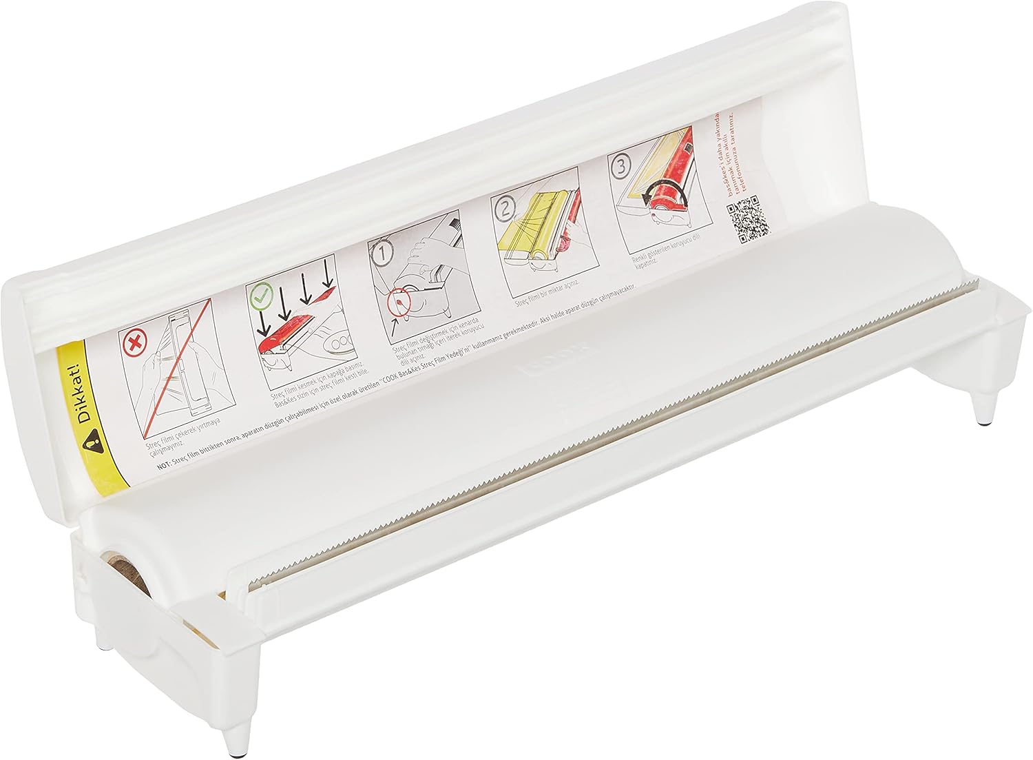 Cook Bas & Kes Streç Kesici, Beyaz