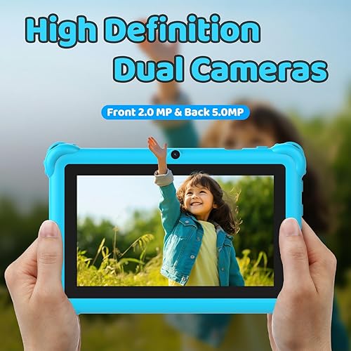 Miniatura 4 de Tableta para Niños de 7 pulgadas, Tableta Android para Niños Pequeños, Pantalla IPS de Protección Ocular, 4GB RAM 32GB ROM, Bluetooth Wifi, Tabletas