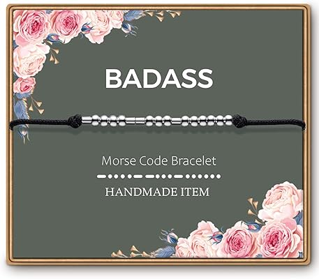 Badass Morse Code Bracelet