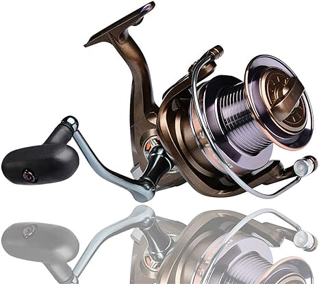 Amazon Co Jp 釣りリール 強金属紡績リール14 1マックスドラッグ26 30kg船鯉釣り 淡水および海水釣り用 Bearing Quantity 14 Spool Capacity 9000 Series スポーツ アウトドア