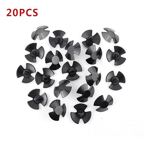 Miniatura 10 de UNENDA 30 retenedores de aislamiento de capó con removedor de sujetadores, para Chrysler, Jeep, Dodge, Ram - Reemplazo del clip de nailon OEM