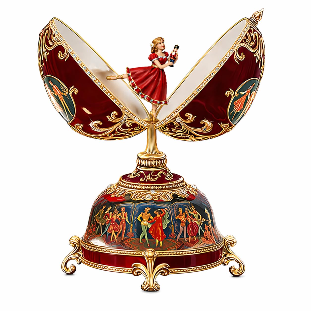 Amazon.com: The Bradford Exchange Nutcracker Ballet Musical Egg