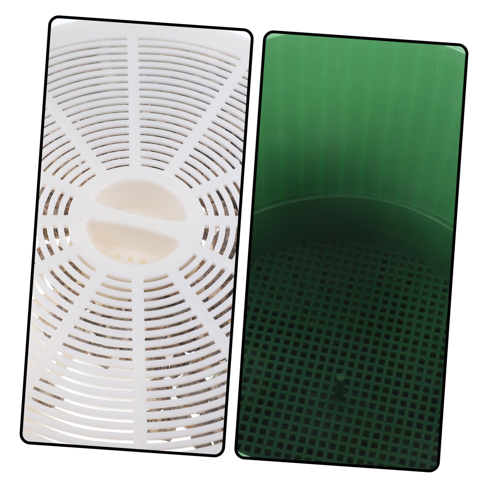 Toddmomy 1 Ensemble Kit de Germination Plastique pour Pousses de Haricots Pot de et Réutilisable pour Maison et Jardin Bac de Germination Non Déformable avec Structure de Verrouillage