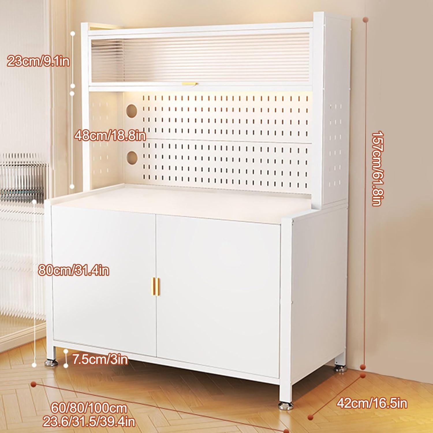 【たのメル便送料込み】6/15頃まで出品　食器棚　ガラス扉 120cm 美品　白 たのメル便送料込み】6/15頃まで出品 食器棚 ガラス扉 120cm