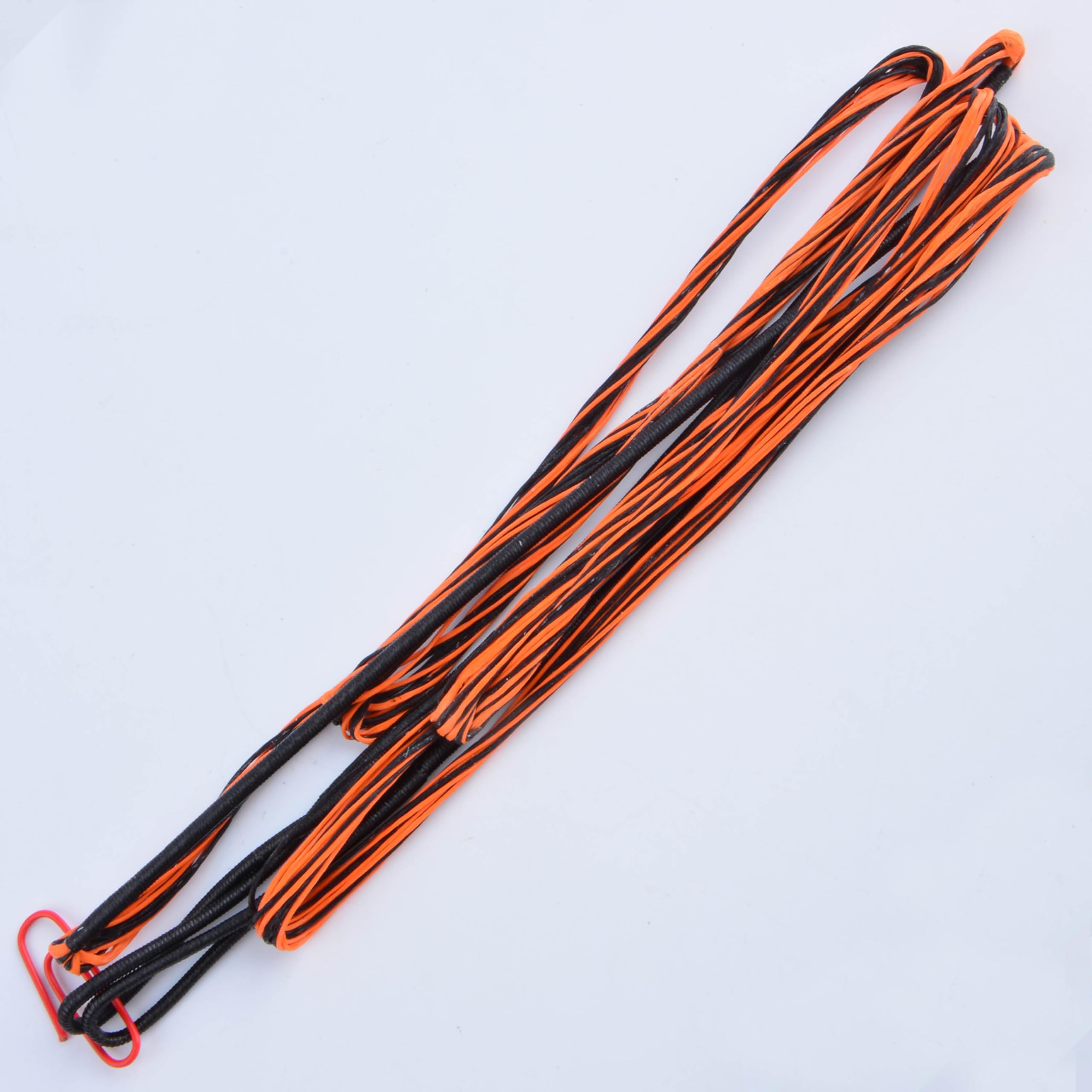 AMEYXGS Archery Dacron Bow String AMO 48-70inch Replacement Bowstring for Traditional and Recurve Bow 12/14/16 Strands (14 Strands-String Length 46 Inch-Orange Black)