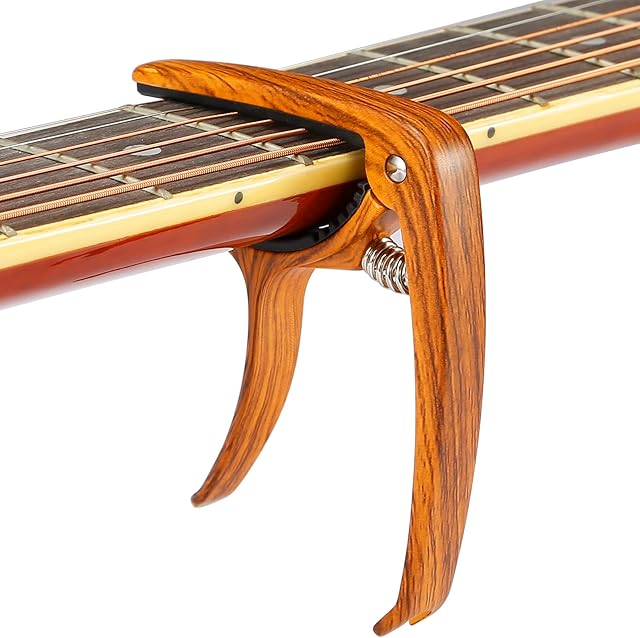 Guitar Capo Quick Change Capo for 6-String Acoustic Guitar Electric Guitar Classical Guitar Ukulele Capotastos Capo