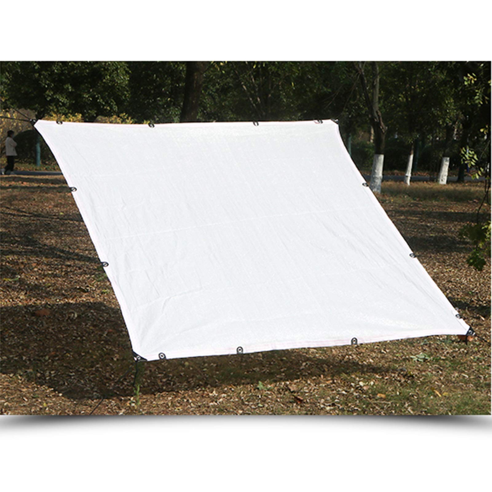 LSSB Toile D'ombrage Extérieur Été Isolation Température De Baisse Résistant Aux UV Filet D'ombrage Résistance Au Déchirement Écran De Jardin pour Patio Fleurs Toit Étang Agricole, Personnalisable