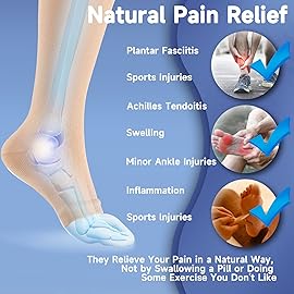 bropite Open Toe Compression Socks for Men & Women - 2 Pairs of 15-20 mmhg Knee High Stockings for Circulation Support