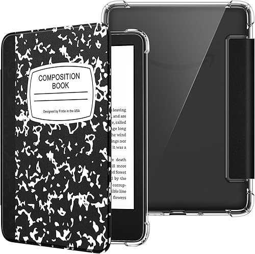 Miniatura 24 de Fintie Funda delgada para Kindle de 6 pulgadas (11ª generación - versión 2024/2022), ultra transparente, suave, flexible, transparente, carcasa