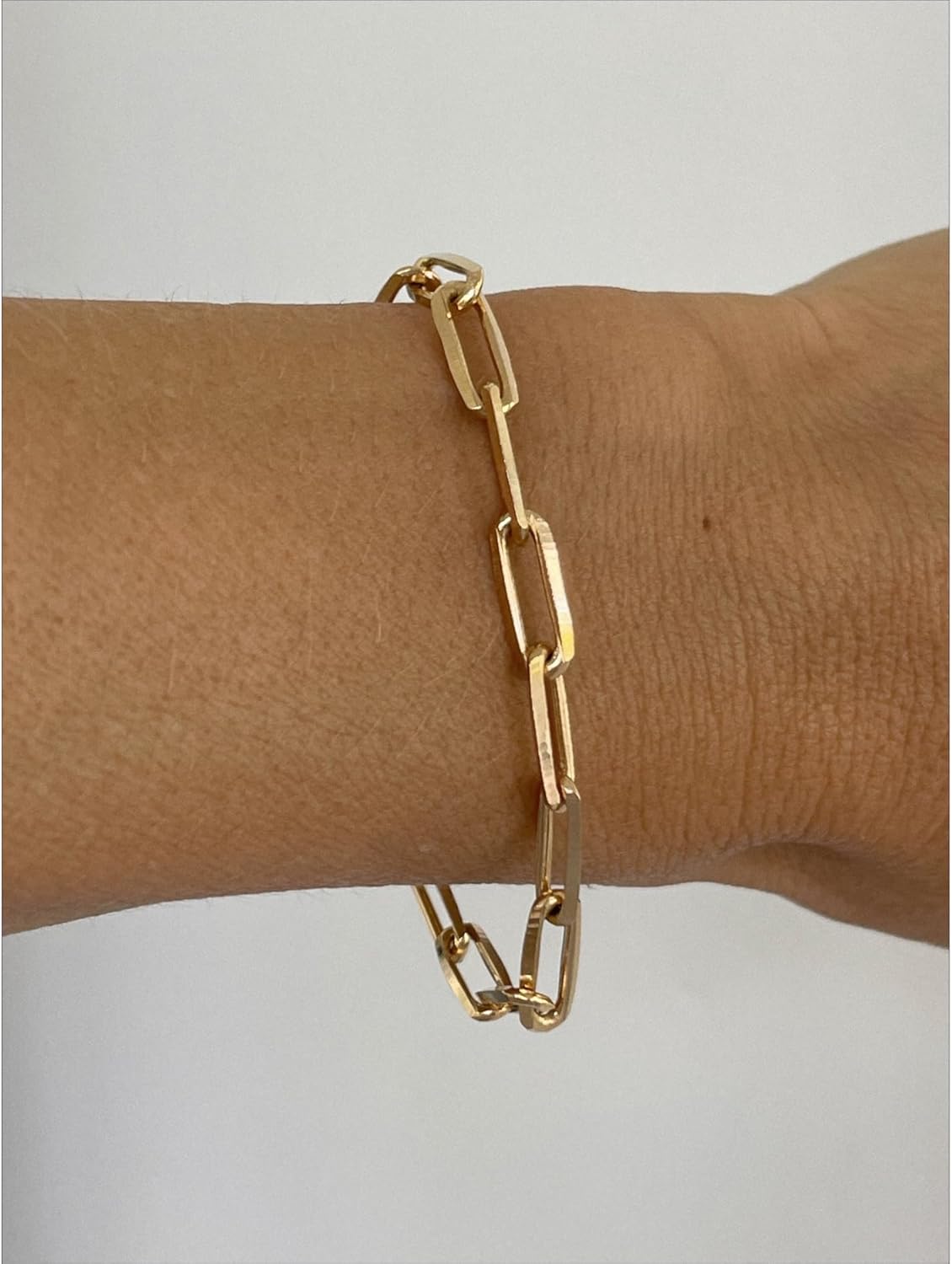 James Michelle Chunky Love Bracelet for Women – Premium Waterproof, Tarnish-Free, Gold PVD Coated Jewelry – Hypoallergenic – Perfect for Beach, Weddings, Gifts – 7 Inch Length - Image 3