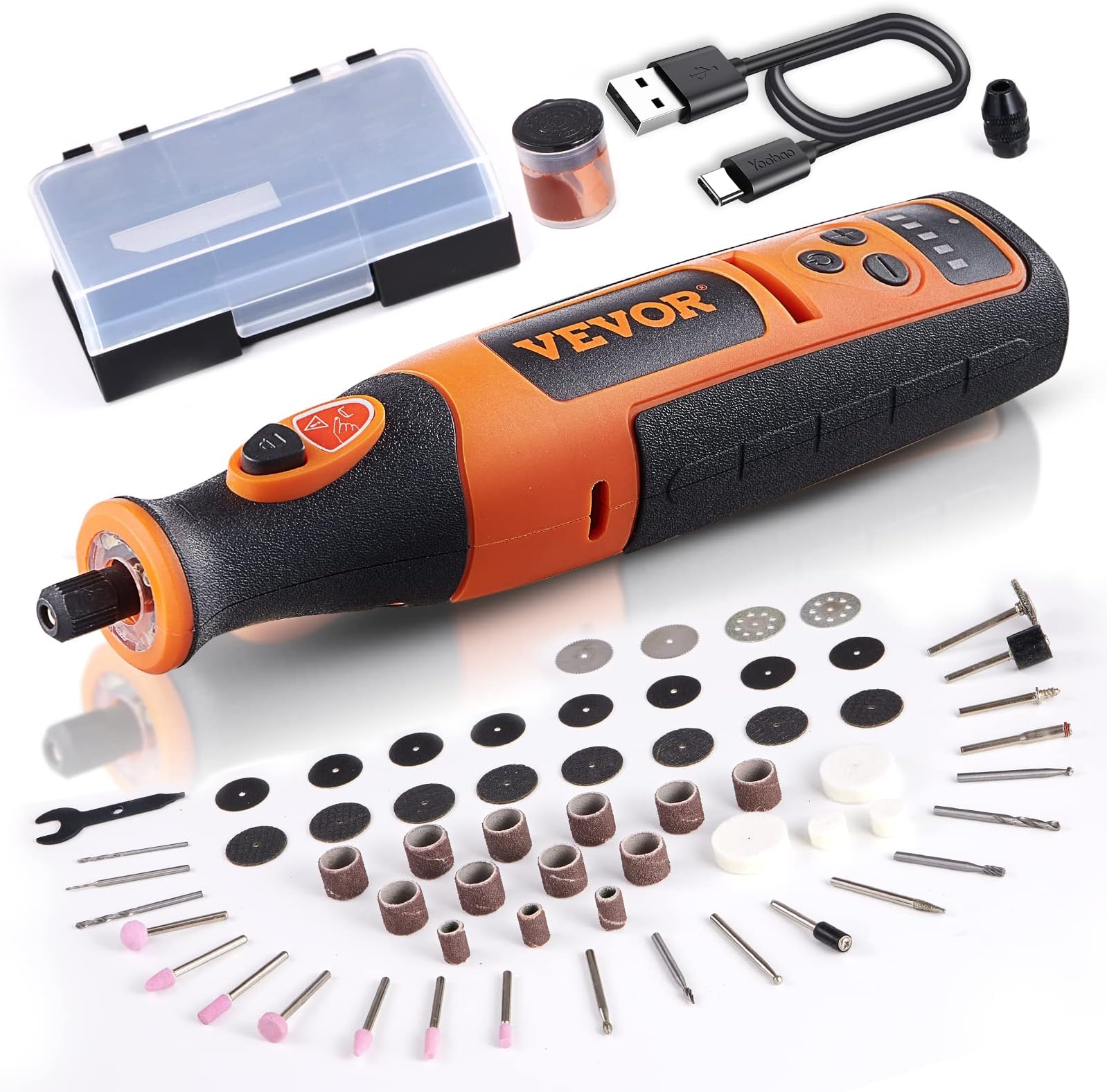 Mini Cordless Rotary Tool Kit, Dmyond 5Speed MultiPurpose Power Tool