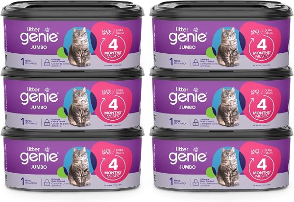 Litter Genie Ultimate Cat Litter Disposal System Refills Cartridge