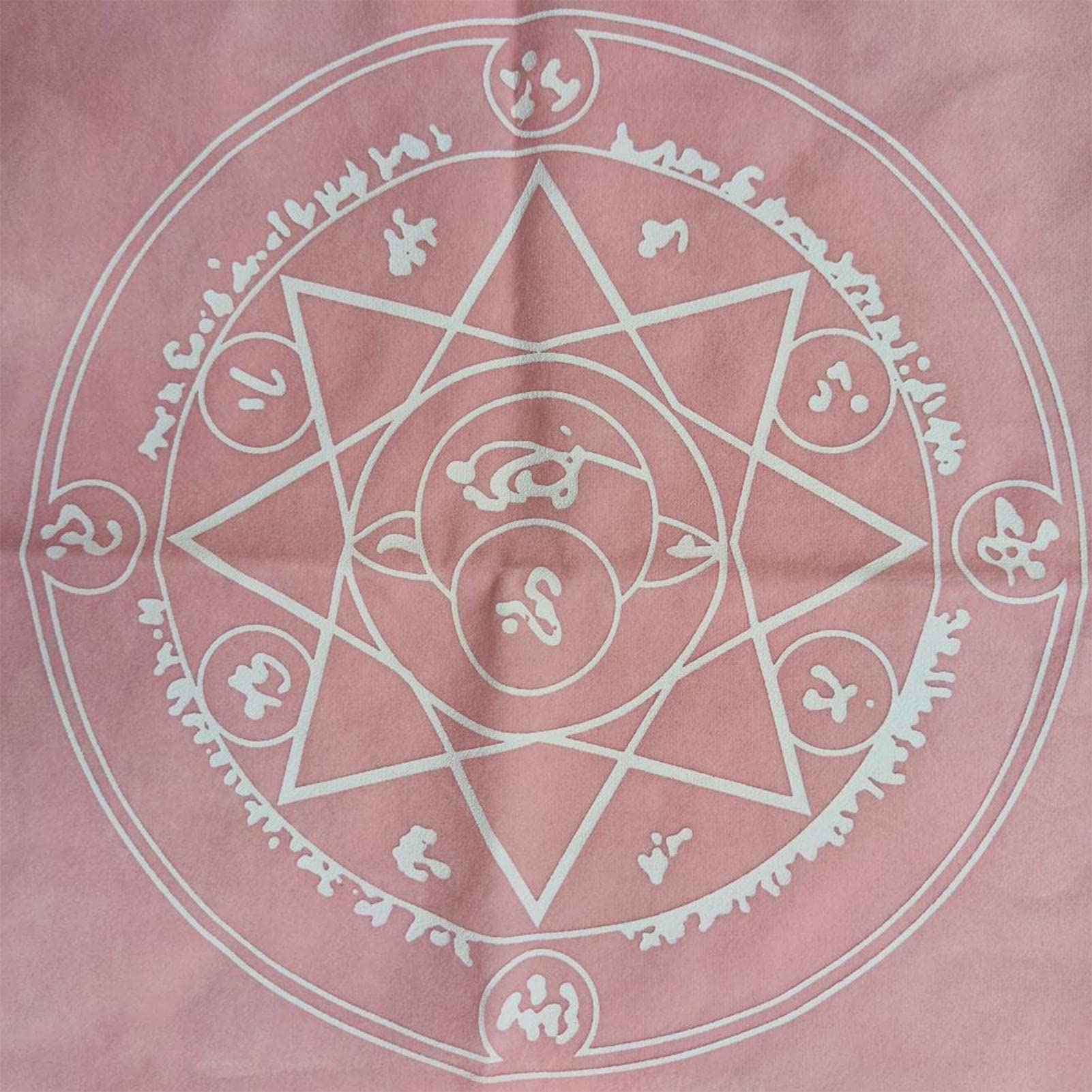 Amazon.co.jp: タロットクロス - 19.29x19.29インチ ピンク スクエア