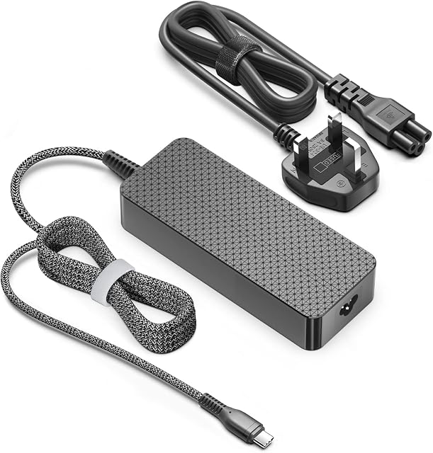 100W USB C Charger Power Supply Adapter for MacBook Pro 16/15/14 2022 2021 2020 MacBook Air, Surface Pro 8 Laptop 4, Dell Inspiron 7306 XPS 15 9510 HP Spectre x360 ASUS Laptop Charger Type C PD Cable
