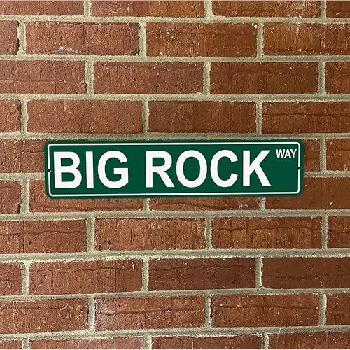 Vista 281 de Ohio Mountains Pick Your Mountain Compatible/repuesto para Ballards Hill United States Mountain Aluminio Metal Tin Street Sign Style decoración