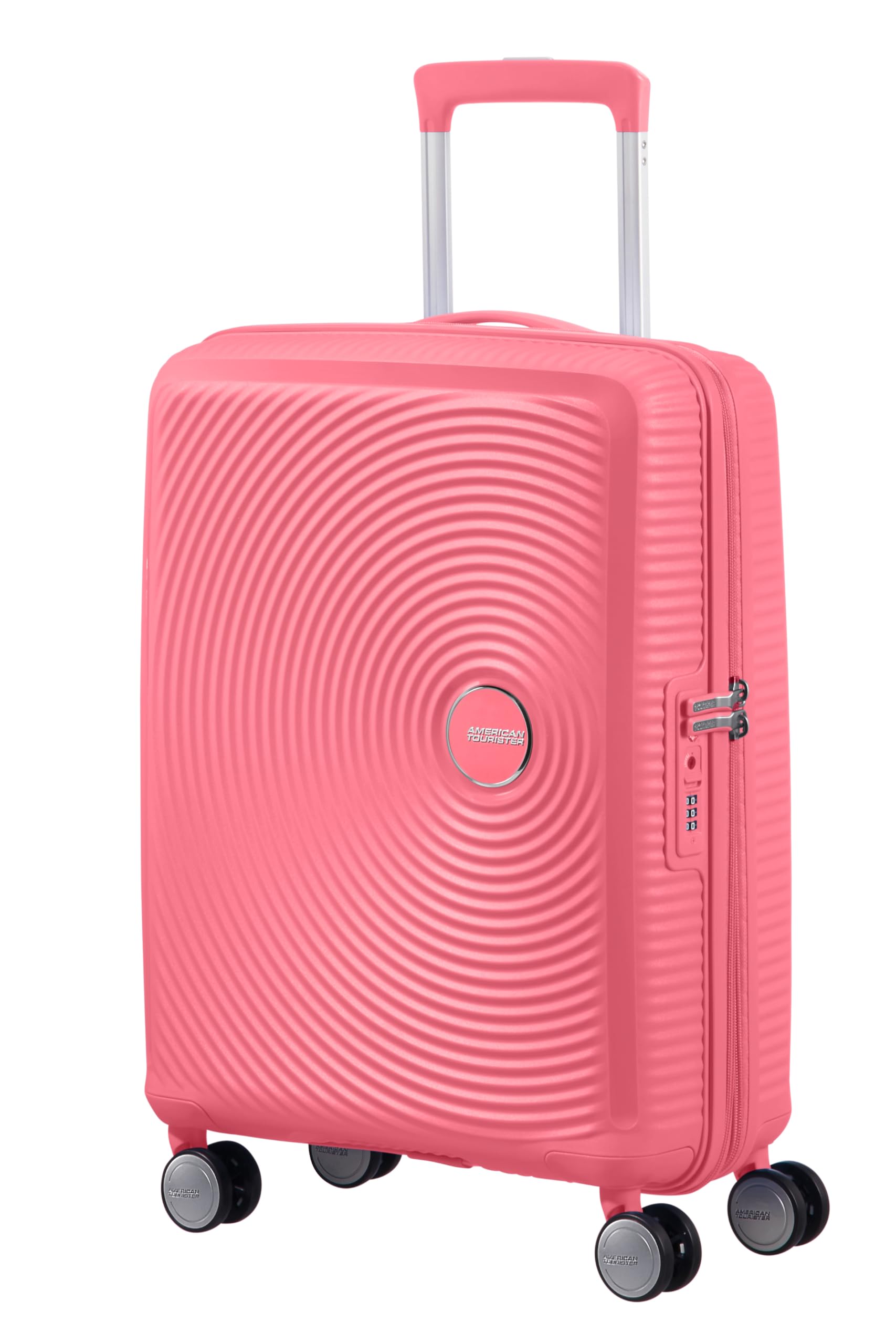 American Tourister Soundbox - Spinner S Extended Handgeck, 55 cm, 35.5/41 L, Rosa (Sun Kissed Coral)