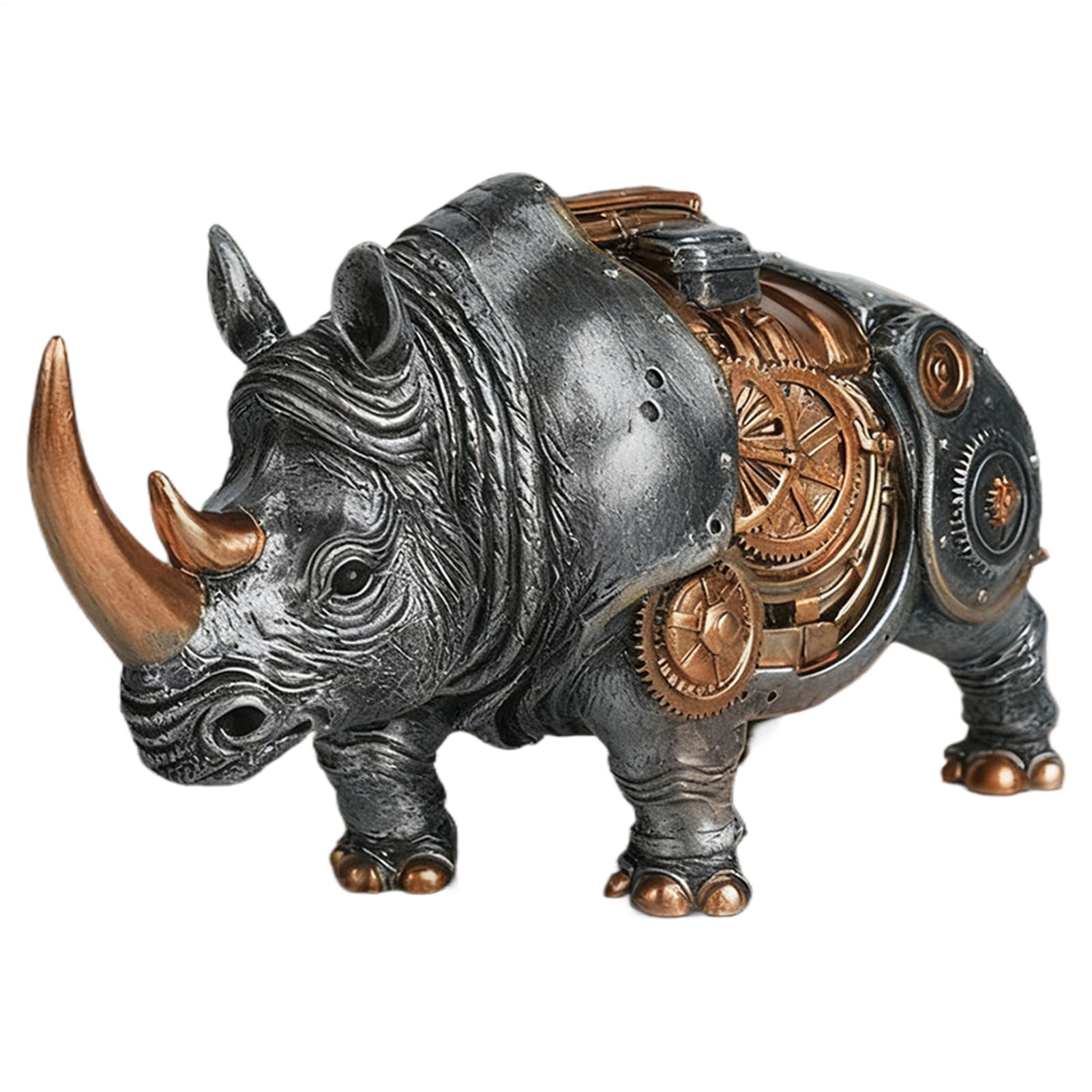 Objet de collection ornement punk en résine sculptée de haute qualité décorative