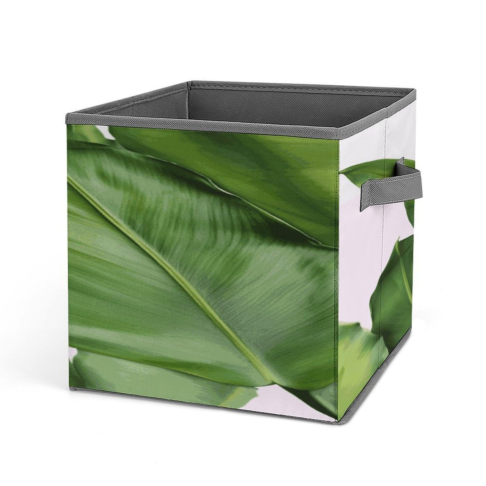 Fekiloot Style Fresh Banana Leaves Storage Bins Storage Baskets